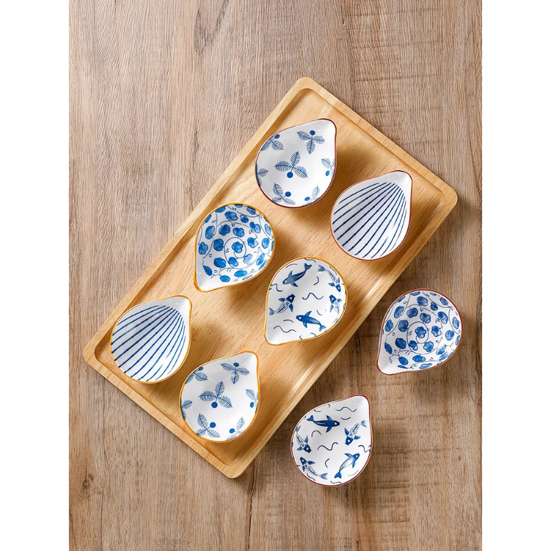 4pcs Ceramic Plate Japanese St - огляд і ціна Ceramic Trinket Dish