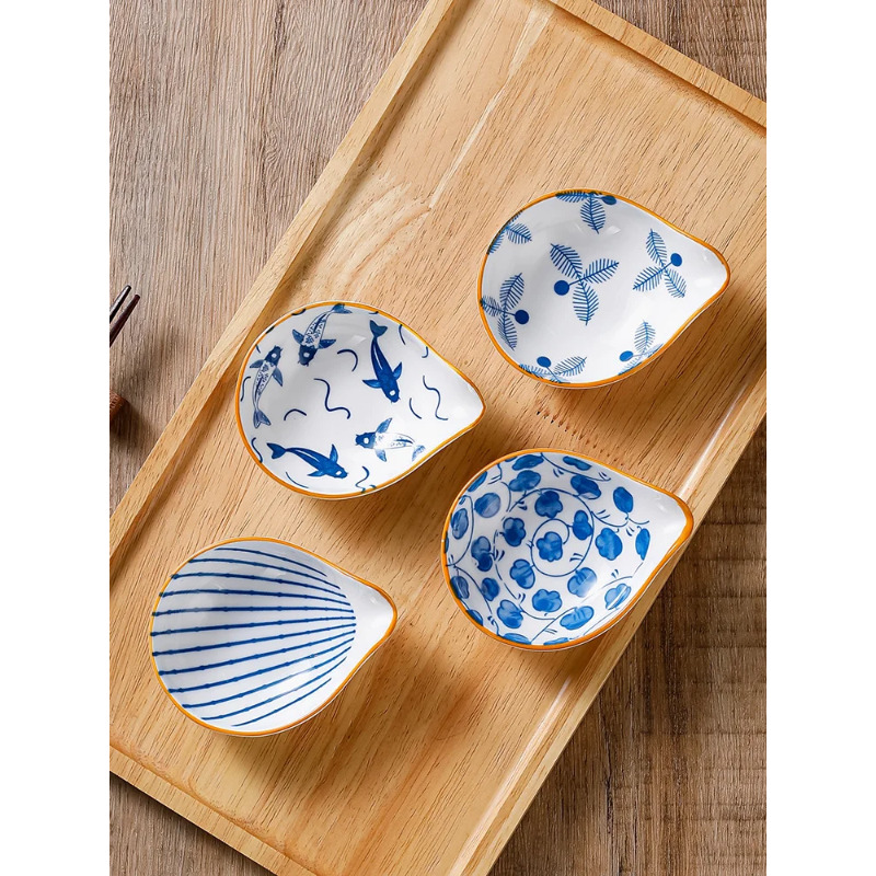 4pcs Ceramic Plate Japanese St - огляд і ціна Ceramic Trinket Dish