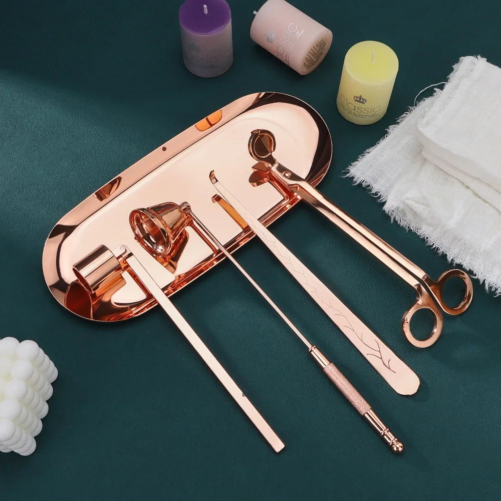 5-1 Candle Care Kit Stainless  - огляд і ціна Scented Candle Set
