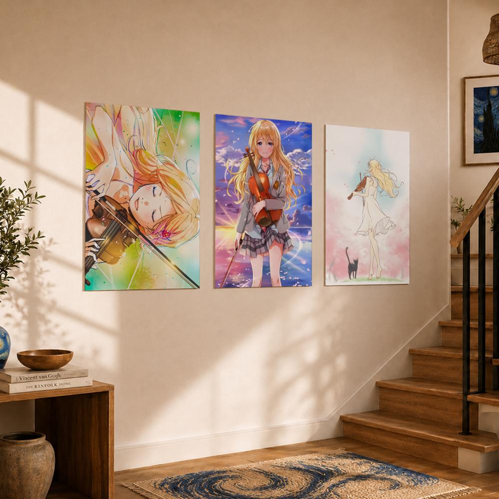 Popular Anime Y-Your Lie in Ap - огляд і ціна Home Decor Sticker