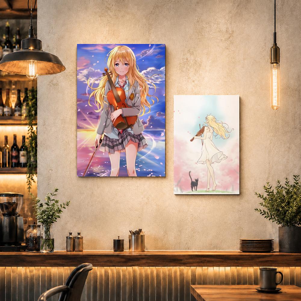 Popular Anime Y-Your Lie in Ap - огляд і ціна Home Decor Sticker