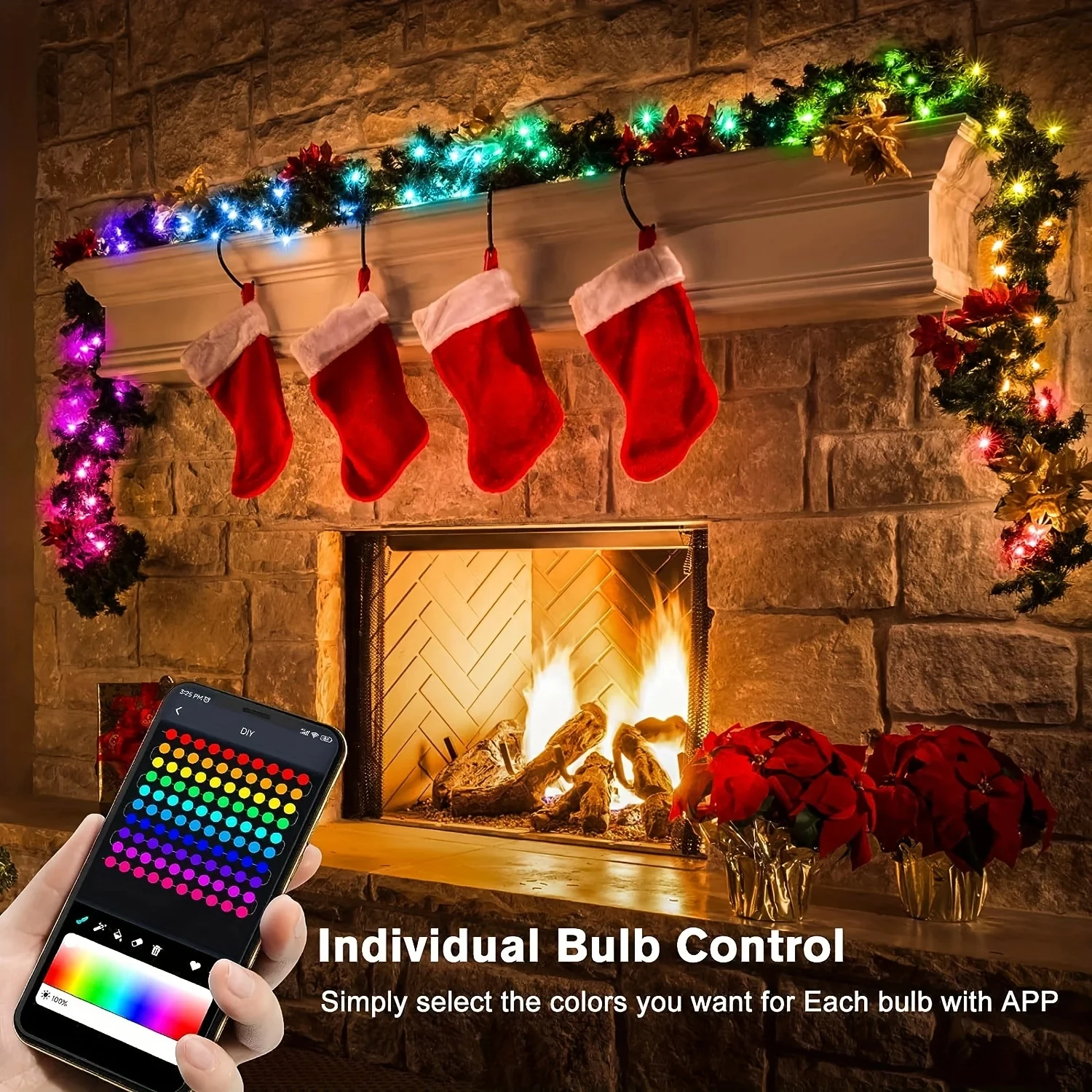 Waterproof WS2812B LED String  - огляд і ціна Home Decor App Free