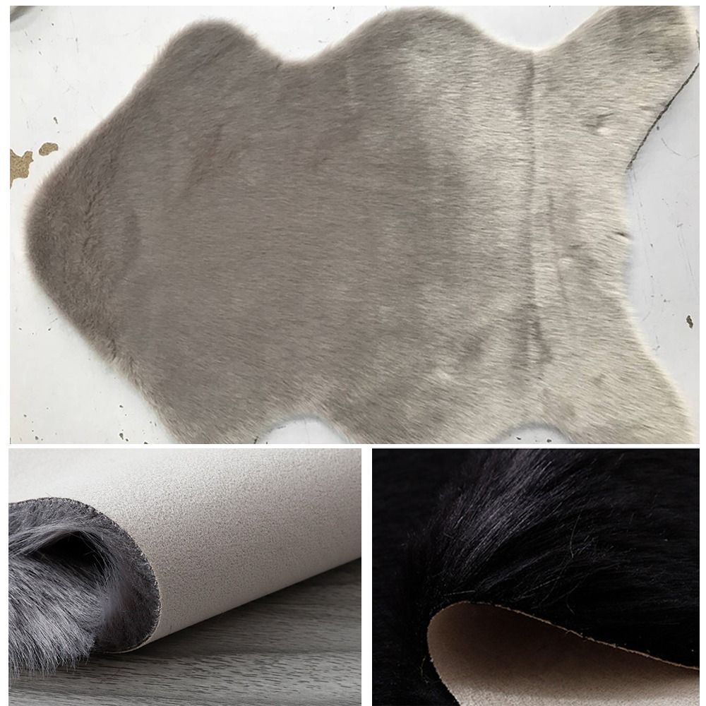 40x60cm New Carpet Plush Soft  - огляд і ціна Cowhide Rug Faux