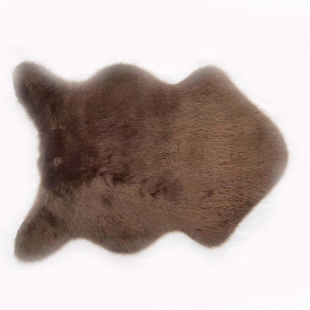 40x60cm New Carpet Plush Soft  - огляд і ціна Cowhide Rug Faux