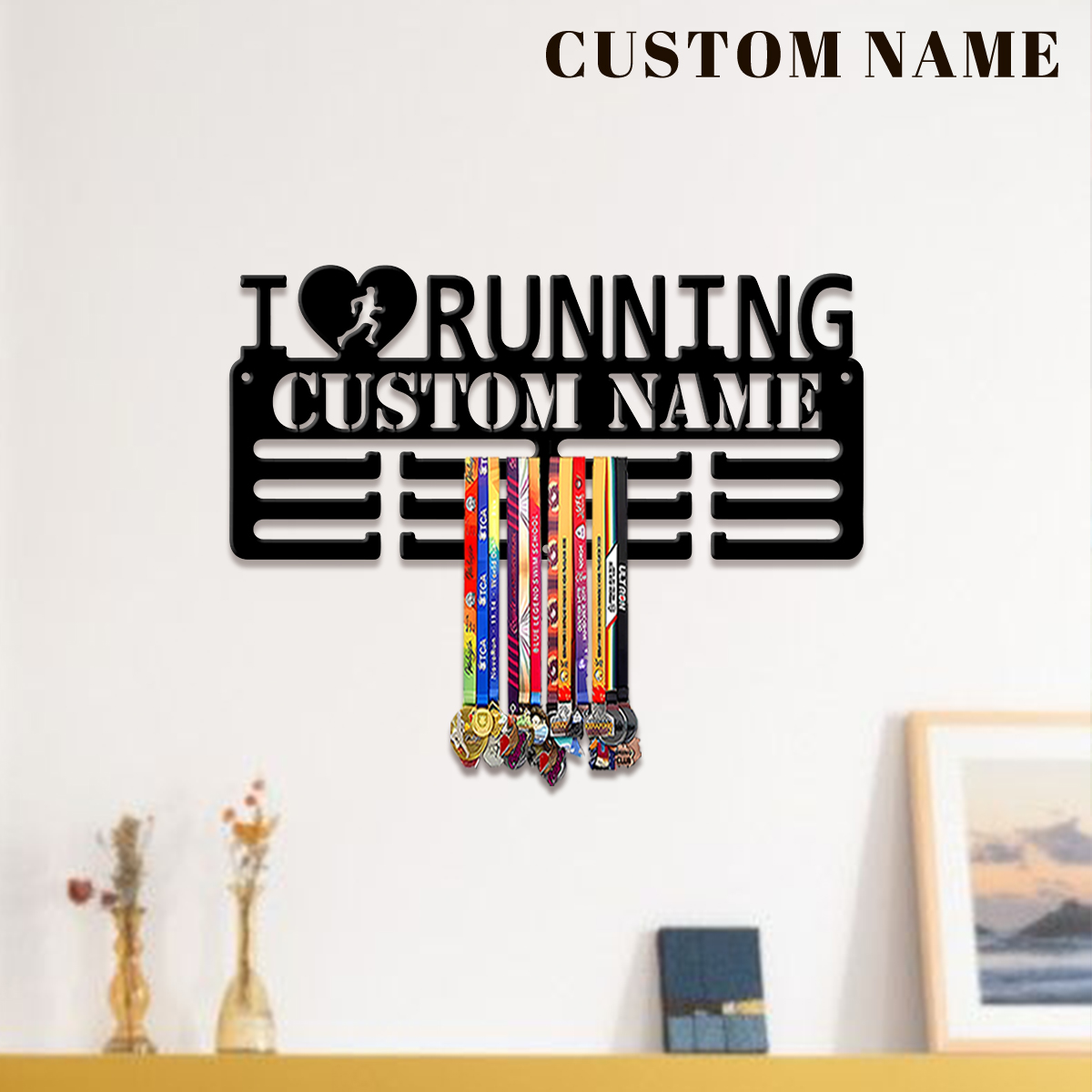 Custom I Love Running Metal Me - огляд і ціна Home Christmas Decor