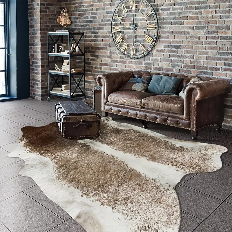 American Style Faux Fur Cowhid - огляд і ціна Cowhide Rug Faux