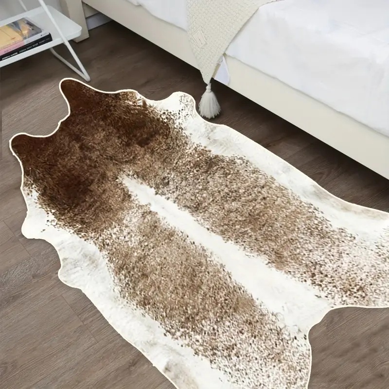 American Style Faux Fur Cowhid - огляд і ціна Cowhide Rug Faux
