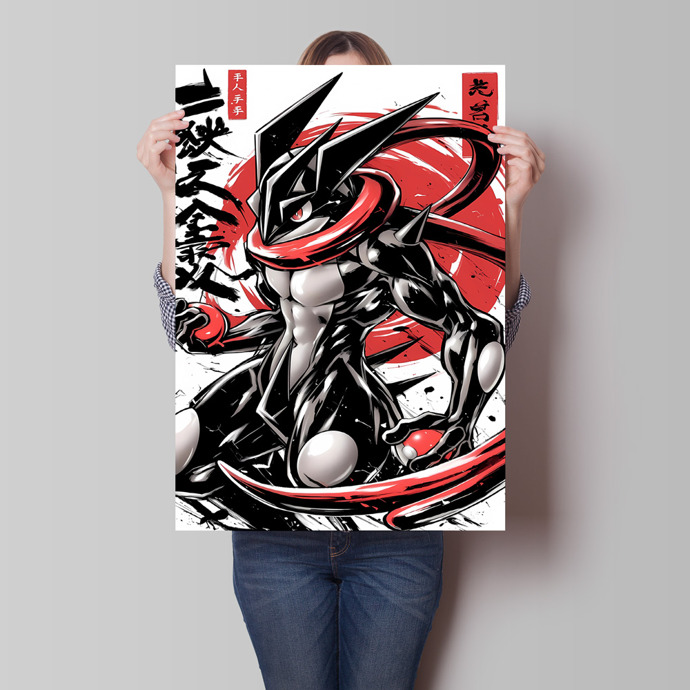 Canvas Prints Pokemon Greninja - огляд і ціна Home Decor Free Images