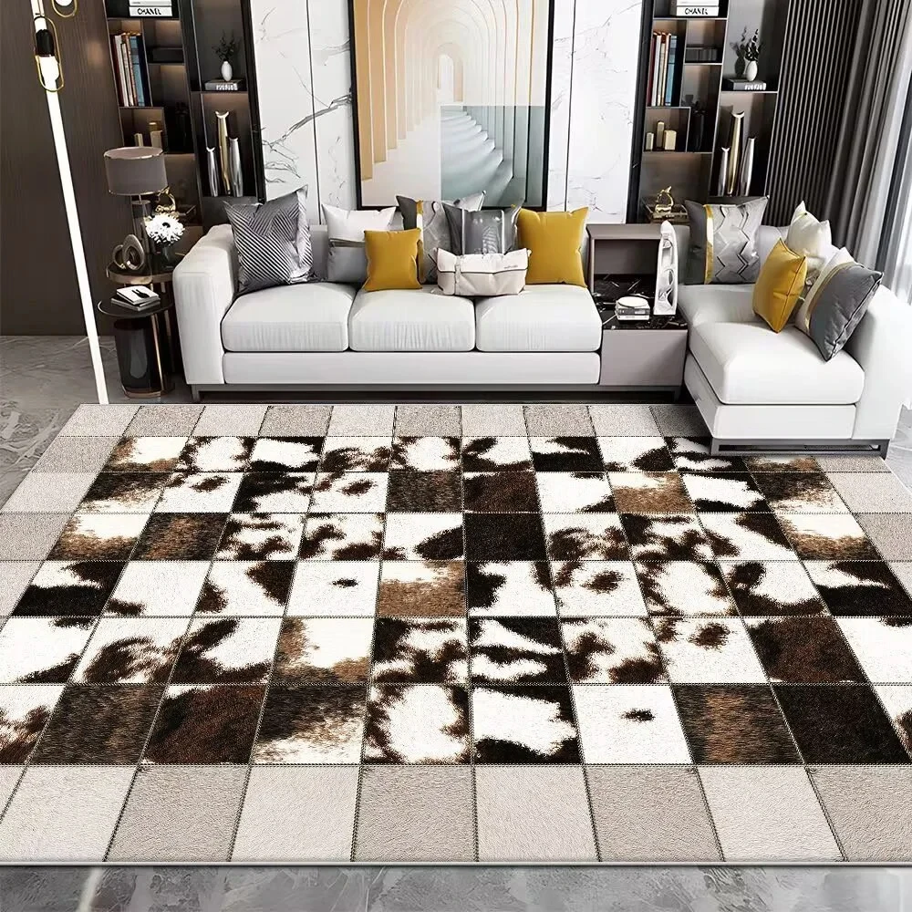 Modern Imitation Cowhide Luxur - огляд і ціна Cowhide Rug Faux