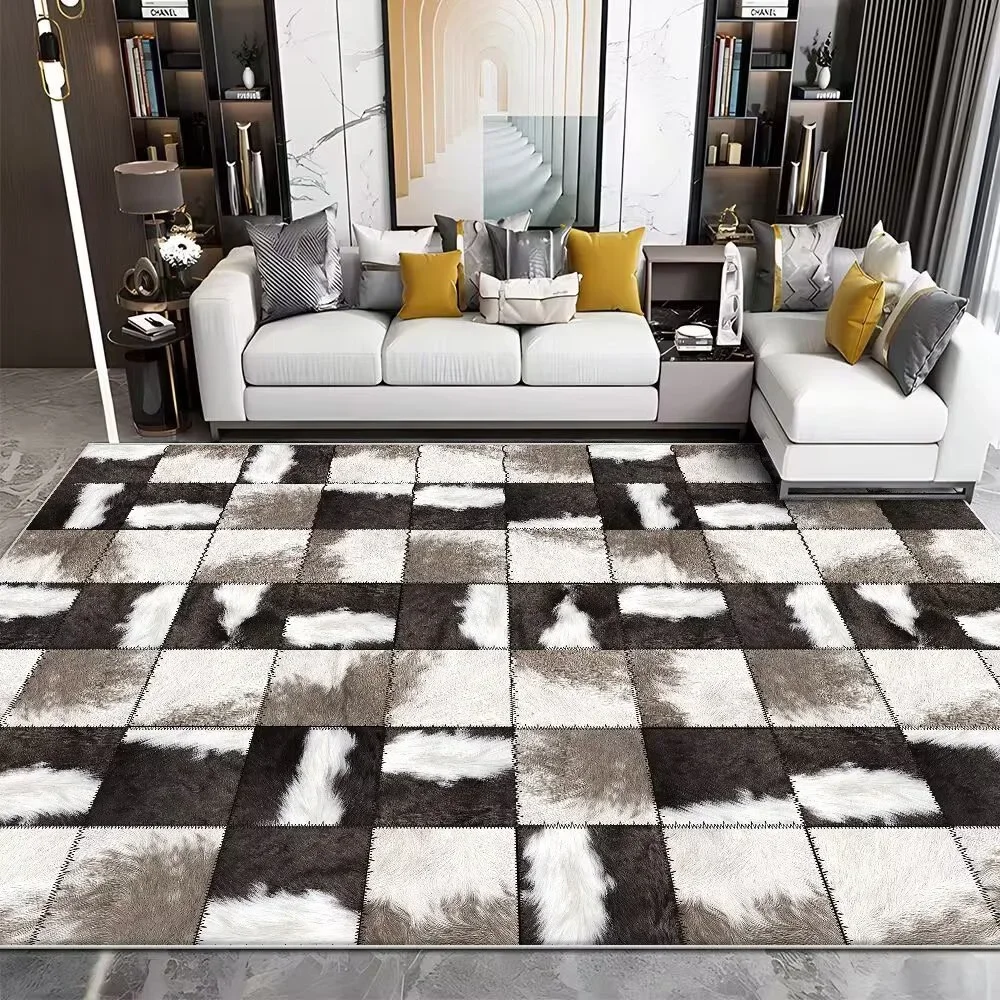 Modern Imitation Cowhide Luxur - огляд і ціна Cowhide Rug Faux