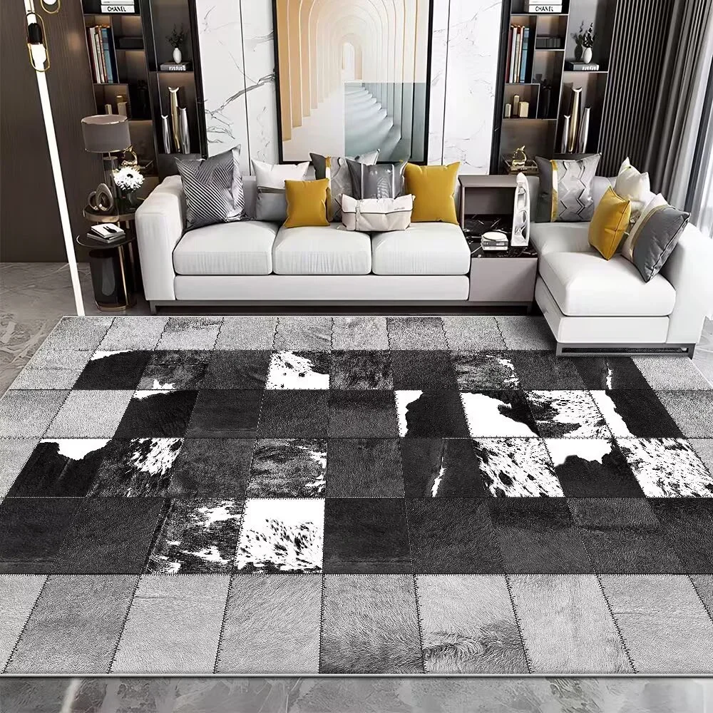 Modern Imitation Cowhide Luxur - огляд і ціна Cowhide Rug Faux