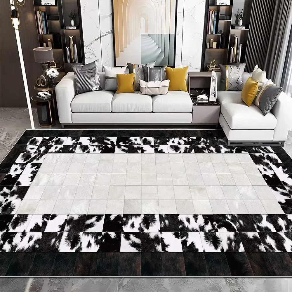 Modern Imitation Cowhide Luxur - огляд і ціна Cowhide Rug Faux