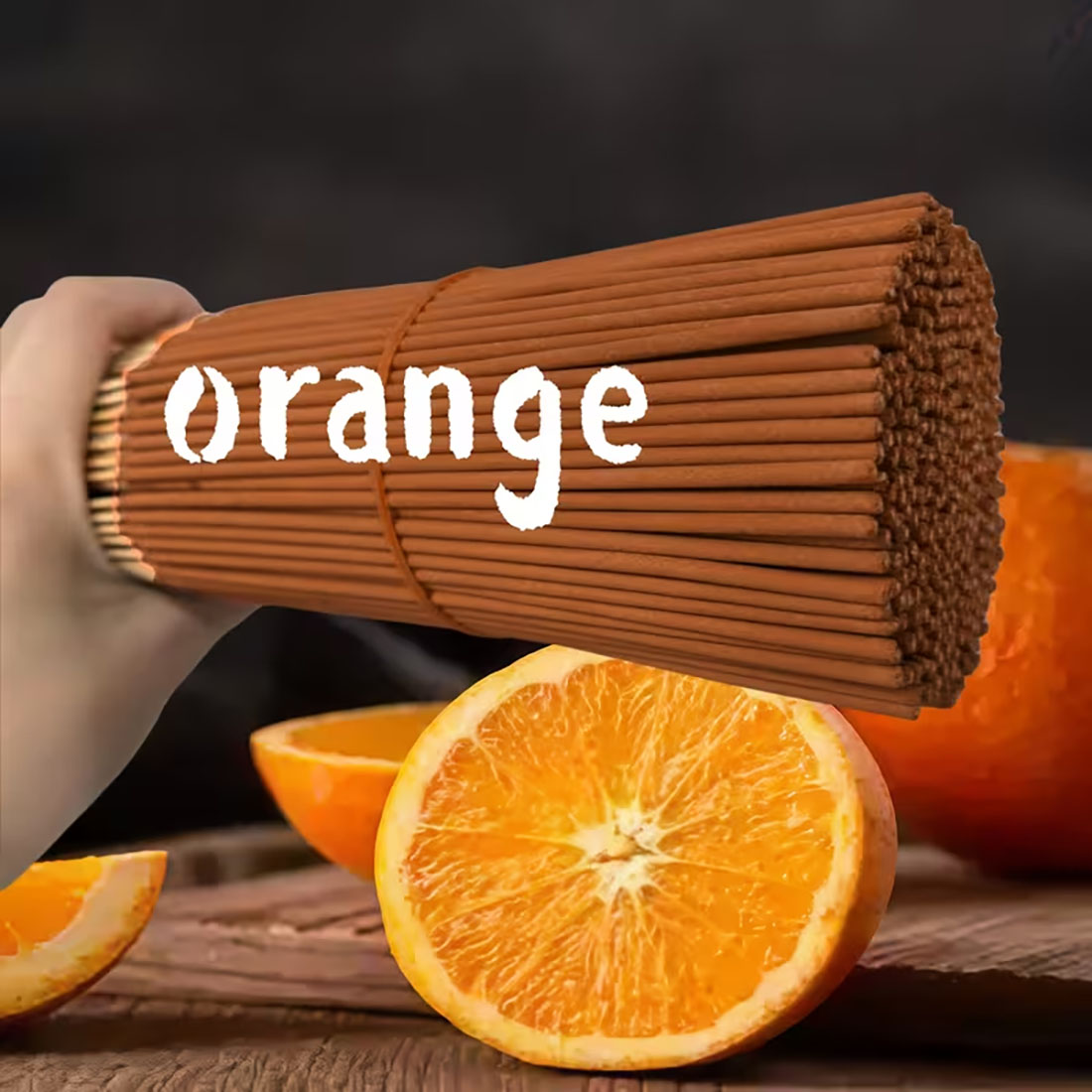 Natural Orange Incense Sticks  - огляд і ціна Scented Candle Set