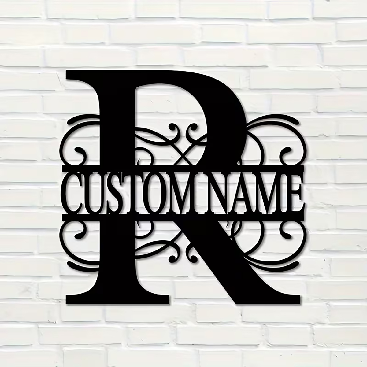 Classic Custom Monogram Metal  - огляд і ціна Home Decor Garden