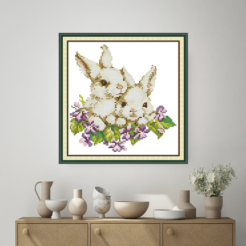 Joy Sunday Bunny Siblings Patt - огляд і ціна Home Decor Outlet