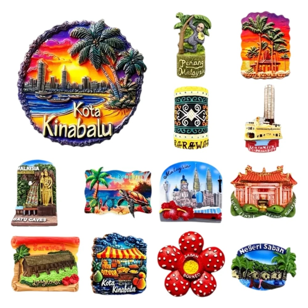 Malaysia 3D Fridge Magnets, Ku - огляд і ціна Home Decor Kuala Lumpur
