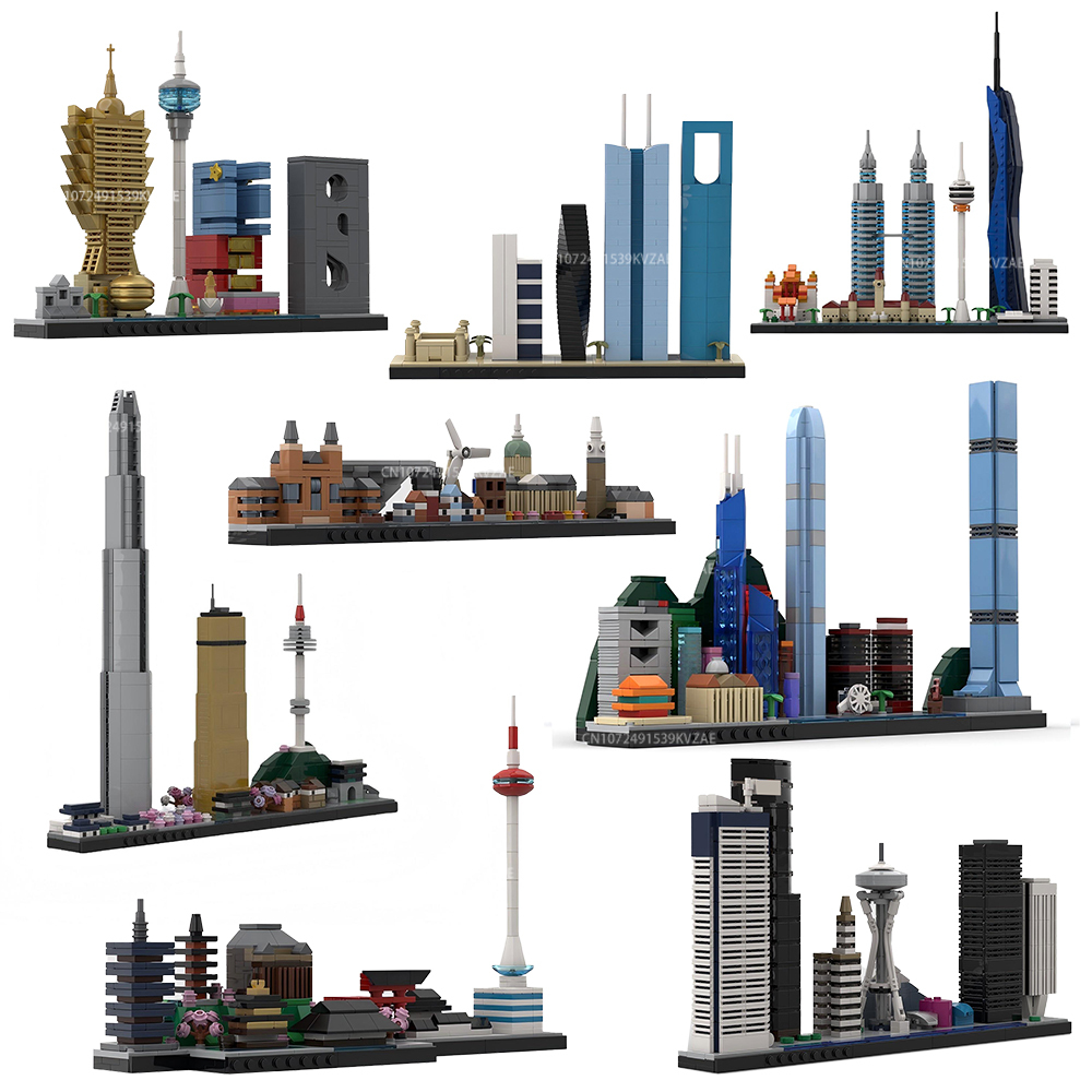 MOC City Skyline Famous Attrac - огляд і ціна Home Decor Kuala Lumpur