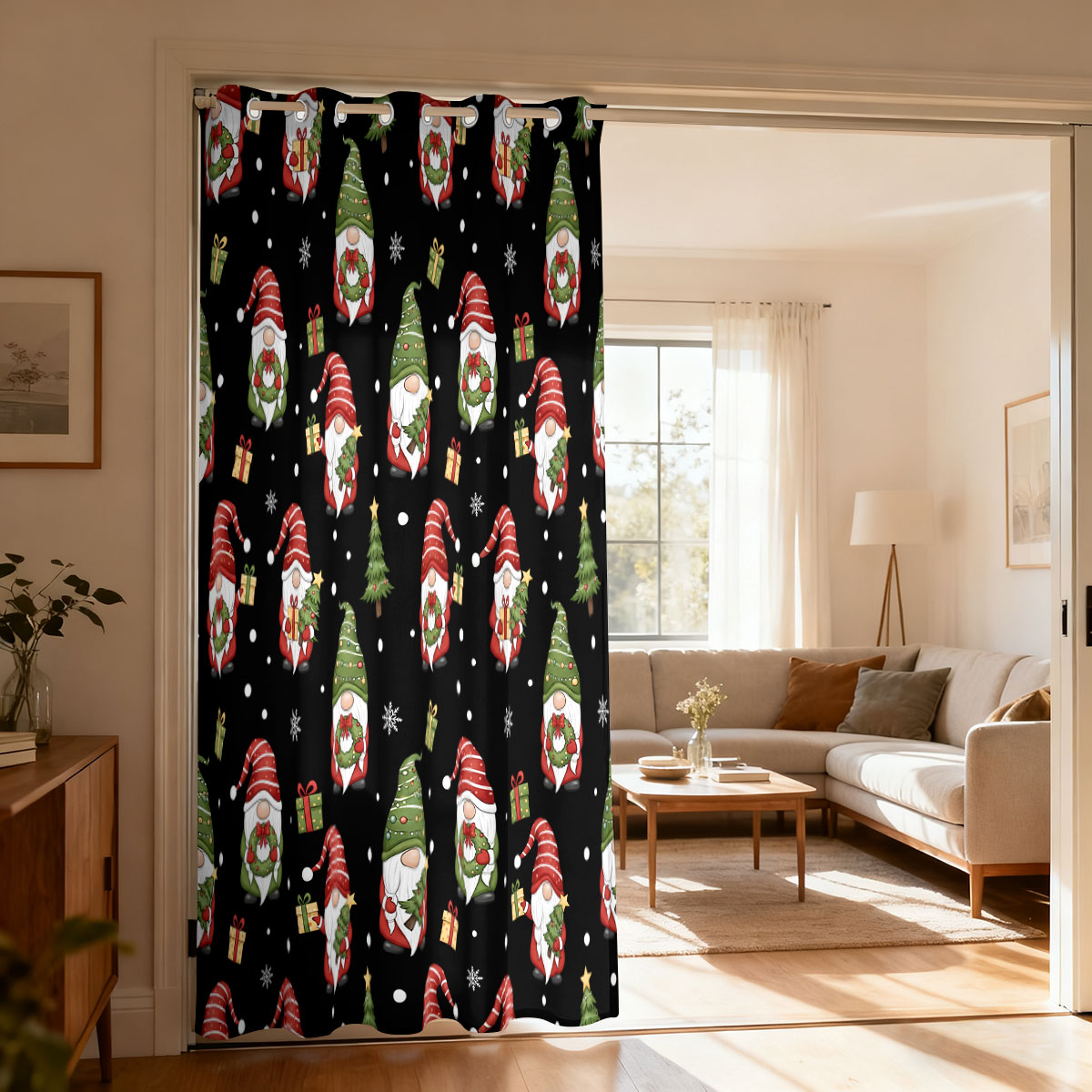 Christmas Dwarf Xmas Tree Gift - огляд і ціна Home Decor Curtain
